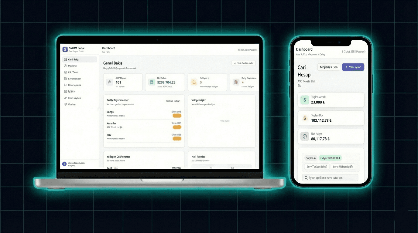 SMMM Yönetim Paneli